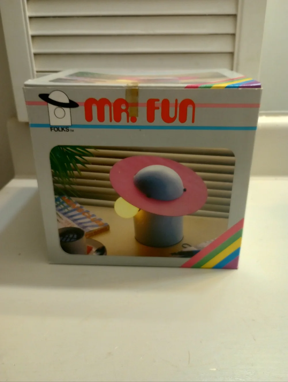 Mr. Fun Space Age Vintage Retro Lamp New In Box